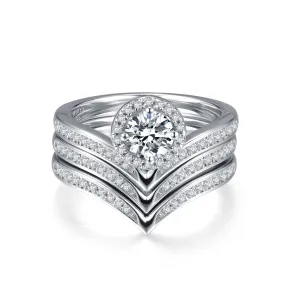 Delux Graceful Harmony Ring Set