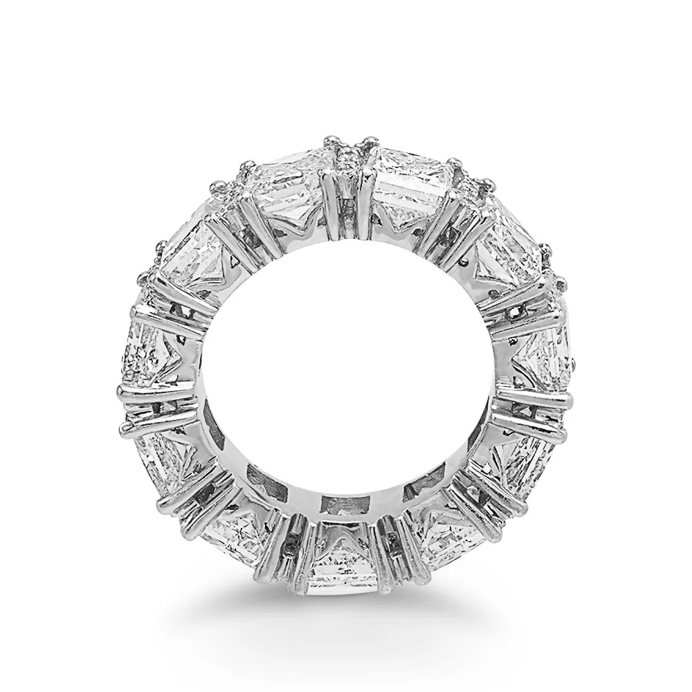 Diamond Platinum Eternity Band