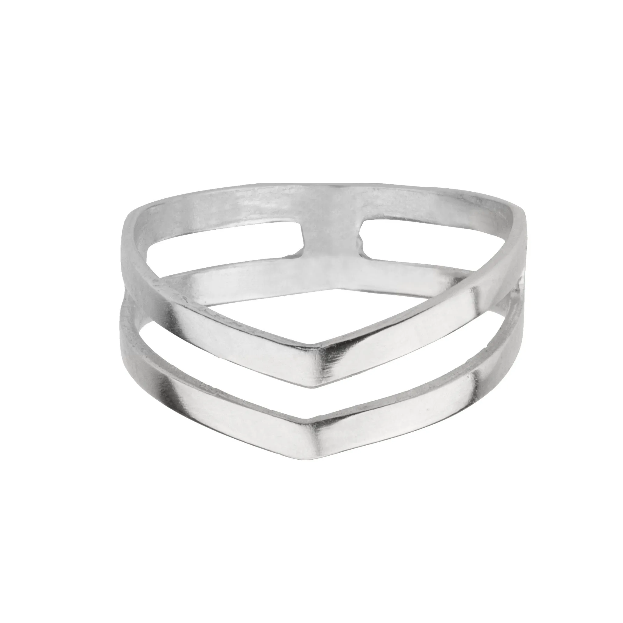 Double Arrow Ring