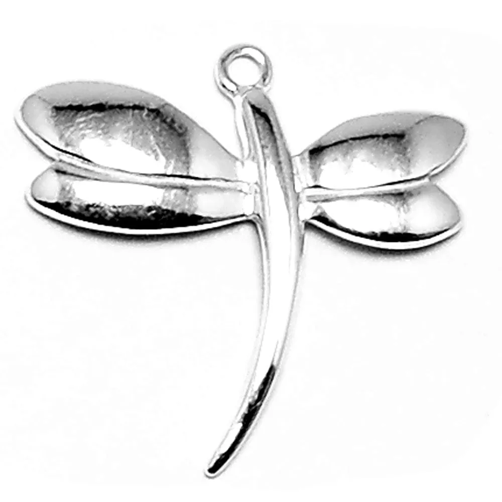 Dragonfly Pendant Sterling Silver Graceful