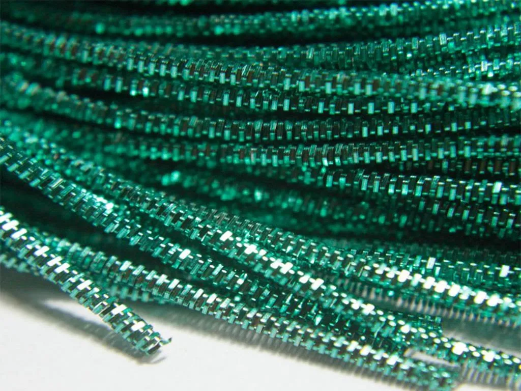 Emerald Green Nakshi / Bullion Wire