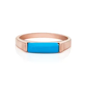 Emma Turquoise 14k Gold Ring