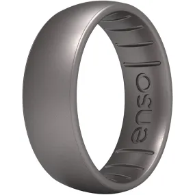 Enso Rings Classic Elements Series Silicone Ring - Platinum