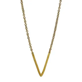 Equator Brass Necklace