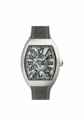 franck muller vanguard camouflage gray 44mm titanium men's watch