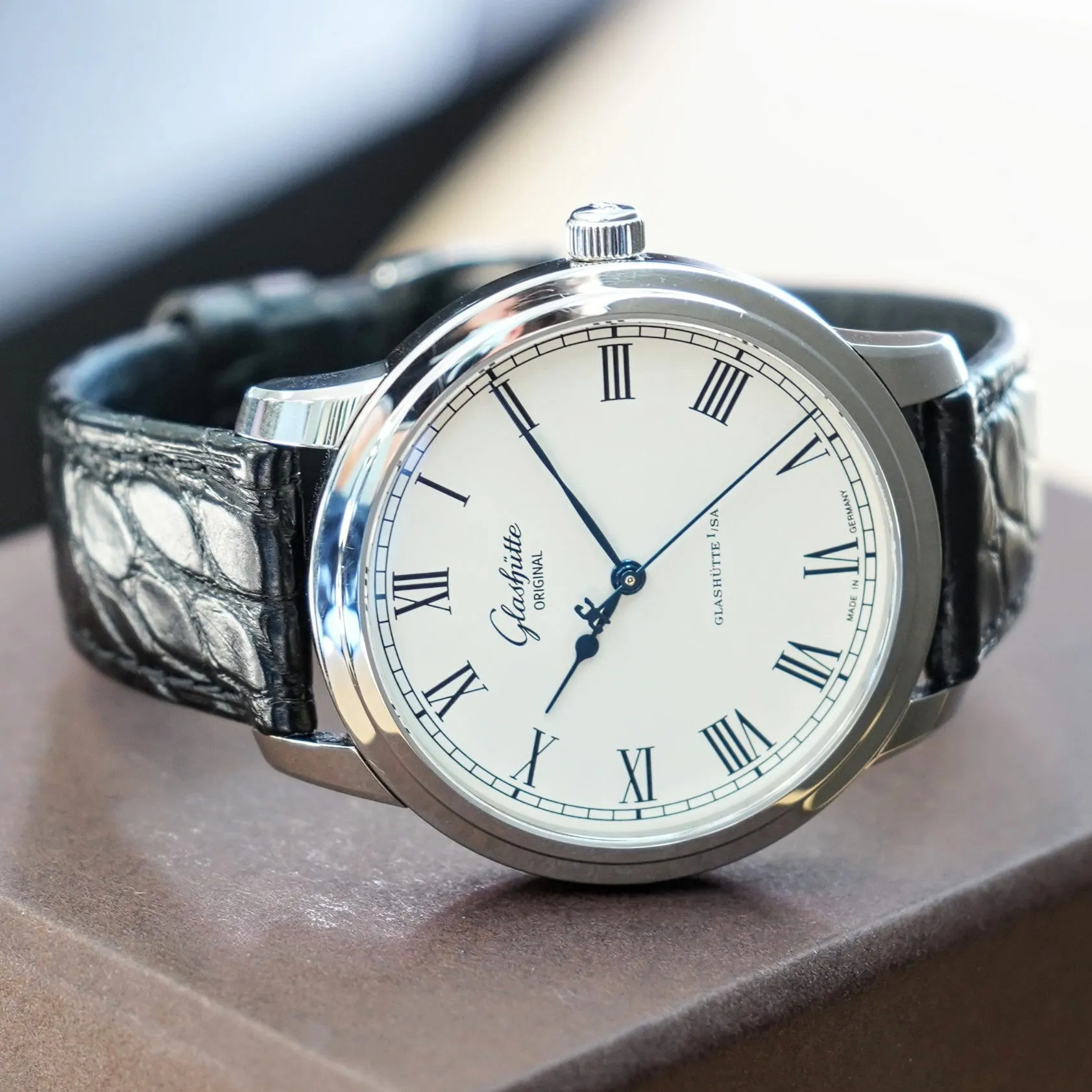 GLASHUTTE Original Senator Automatic Watch W13959010204 Wristwatch - BOX & Papers!