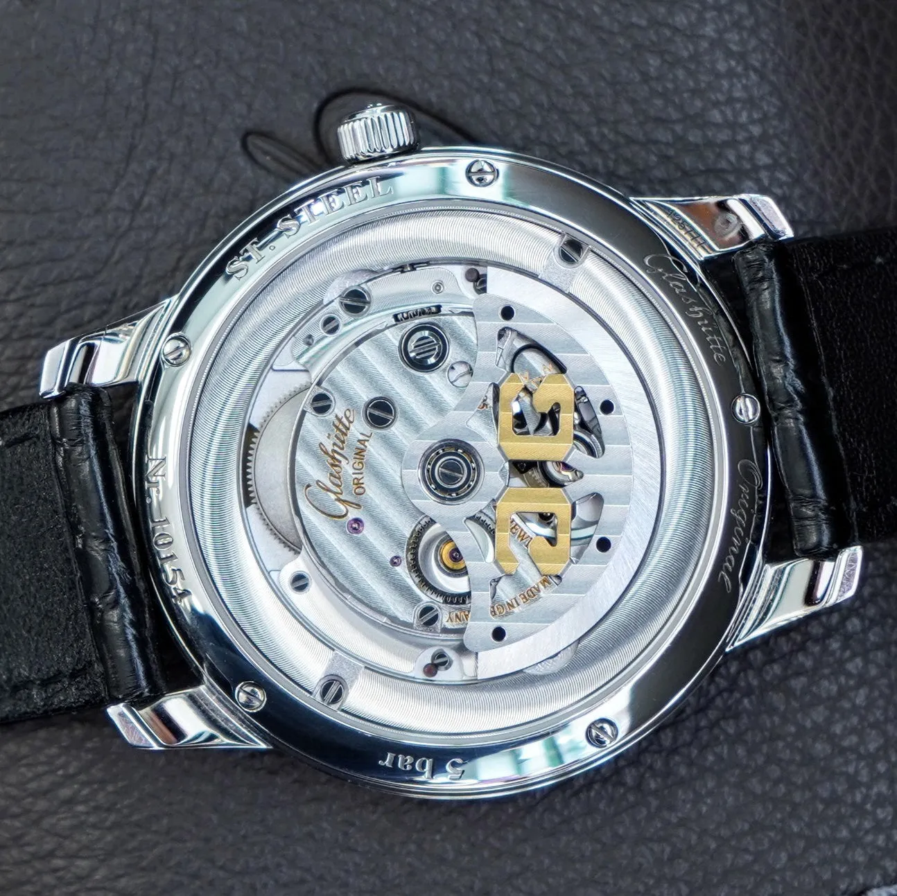 GLASHUTTE Original Senator Automatic Watch W13959010204 Wristwatch - BOX & Papers!