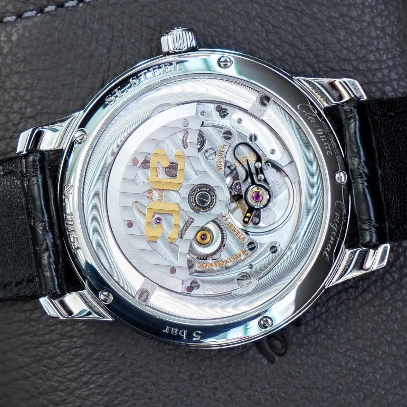 GLASHUTTE Original Senator Automatic Watch W13959010204 Wristwatch - BOX & Papers!