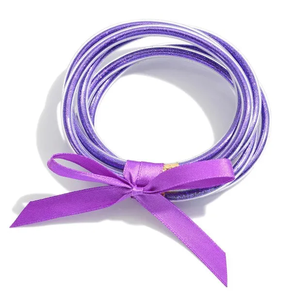 Glitter Jelly Bracelets