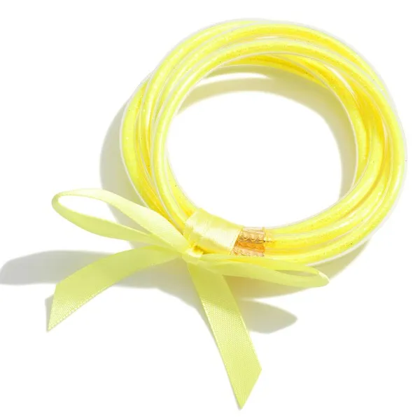 Glitter Jelly Bracelets