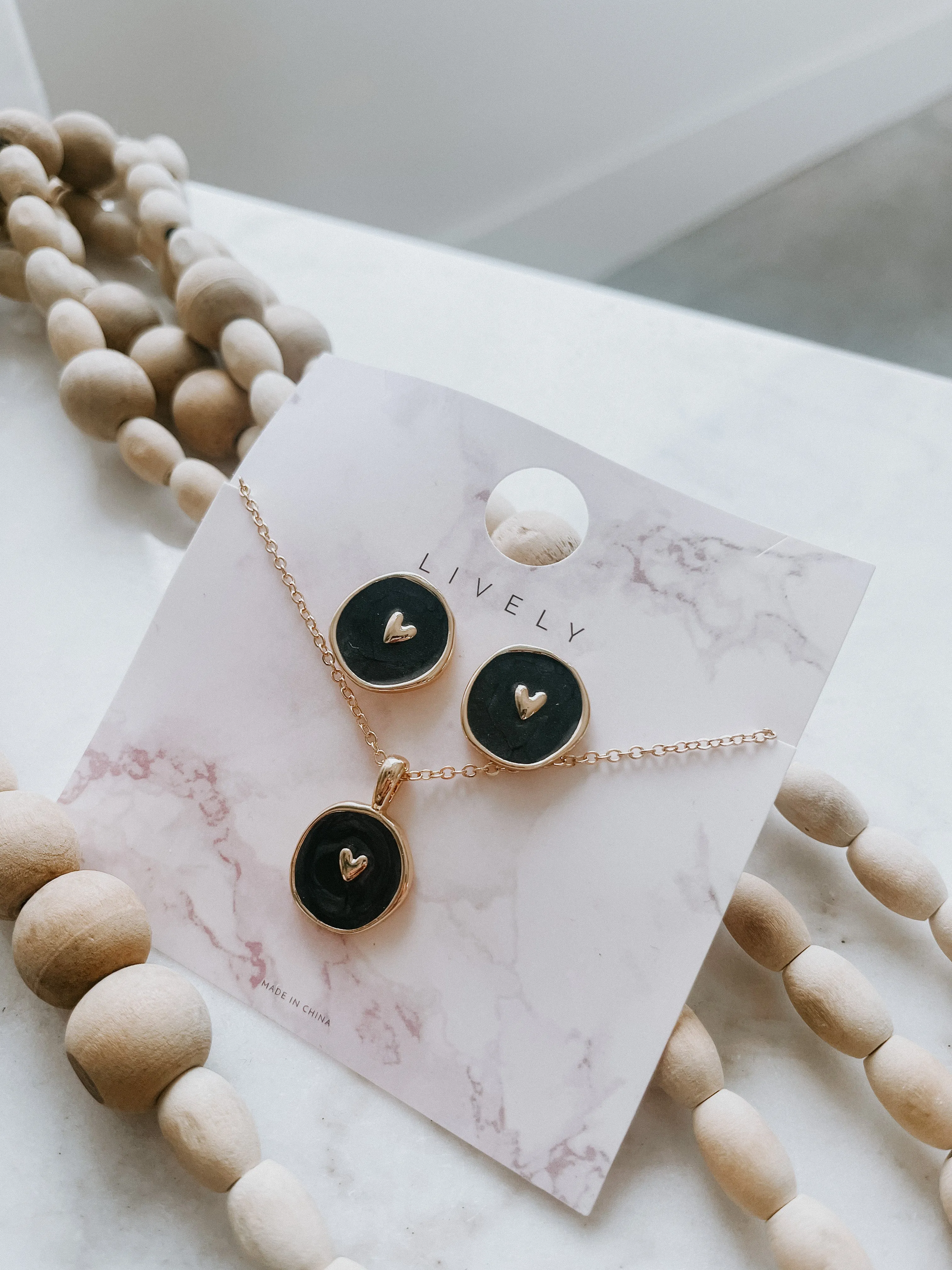 Got My Heart Necklace Set