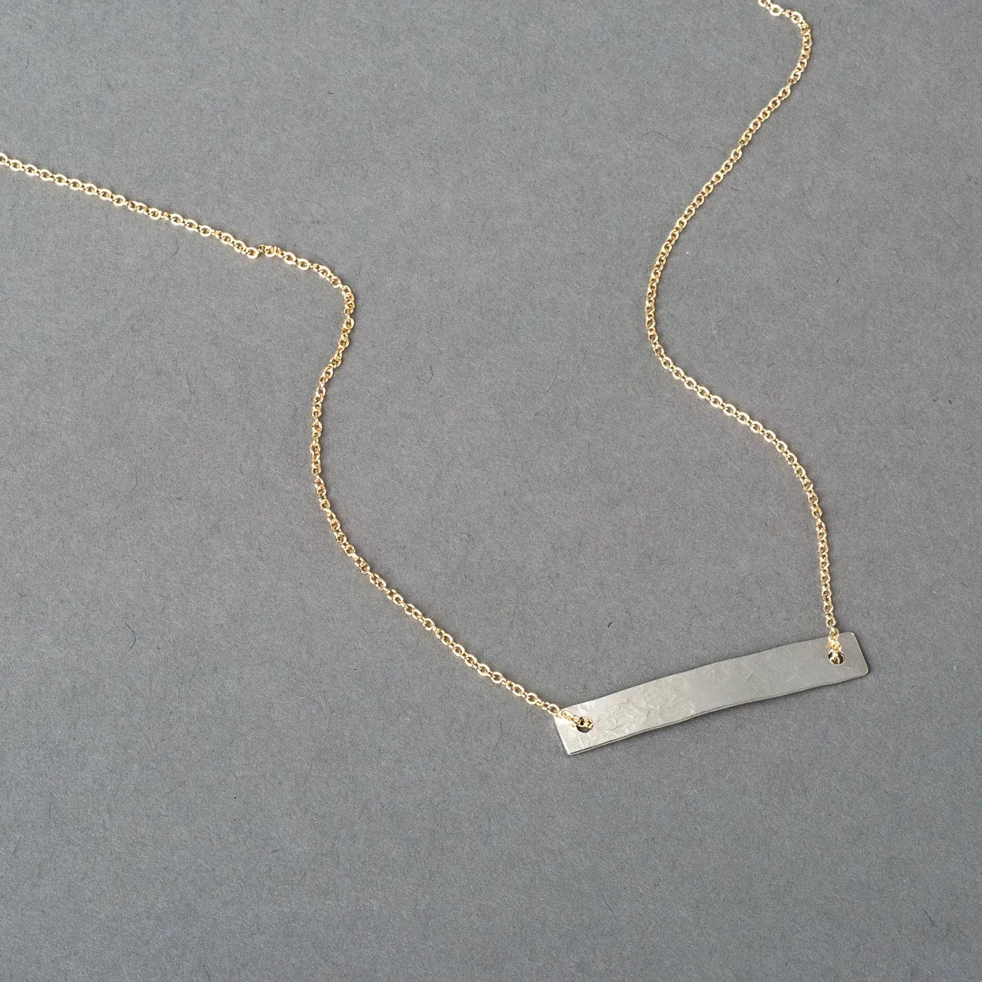 GREENBELT TWO-TONE NECKLACE