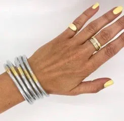 Jelly Beach Bangle Bracelets