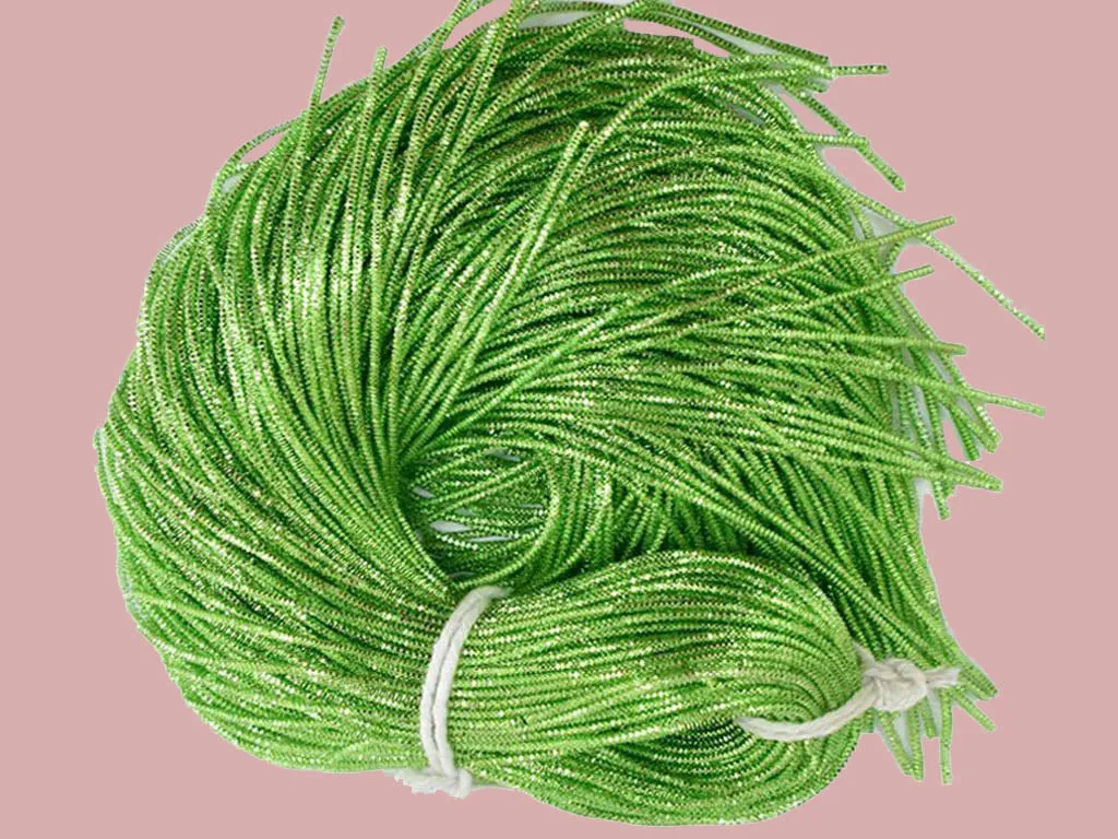 Light Green Nakshi / Bullion Wire (Wholesale)