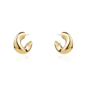 LimLim Accessories - Small Smash Gold Earrings