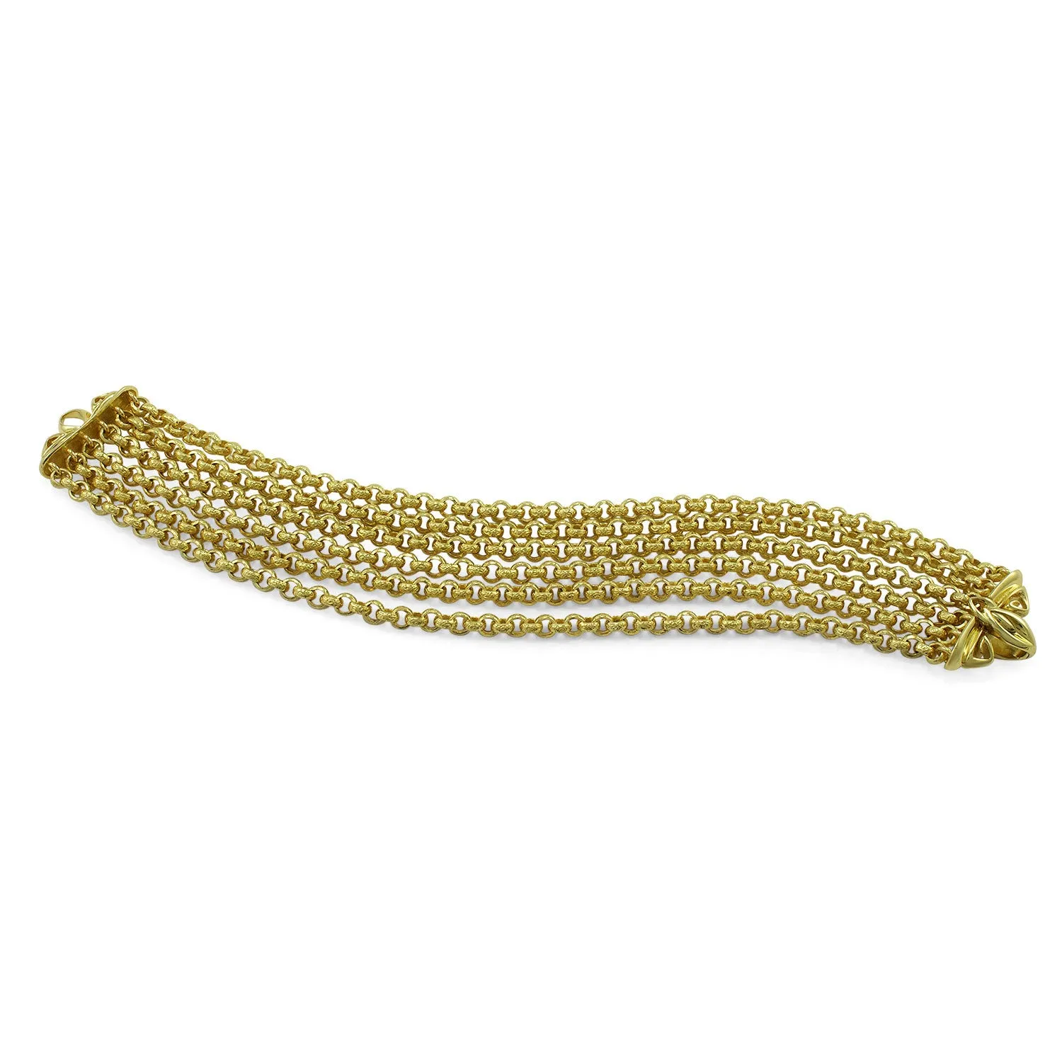 Majesty Chain Bracelet 25mm - 18K Gold Vermeil