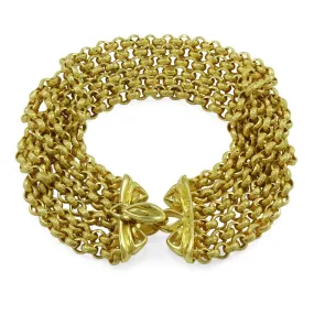 Majesty Chain Bracelet 25mm - 18K Gold Vermeil
