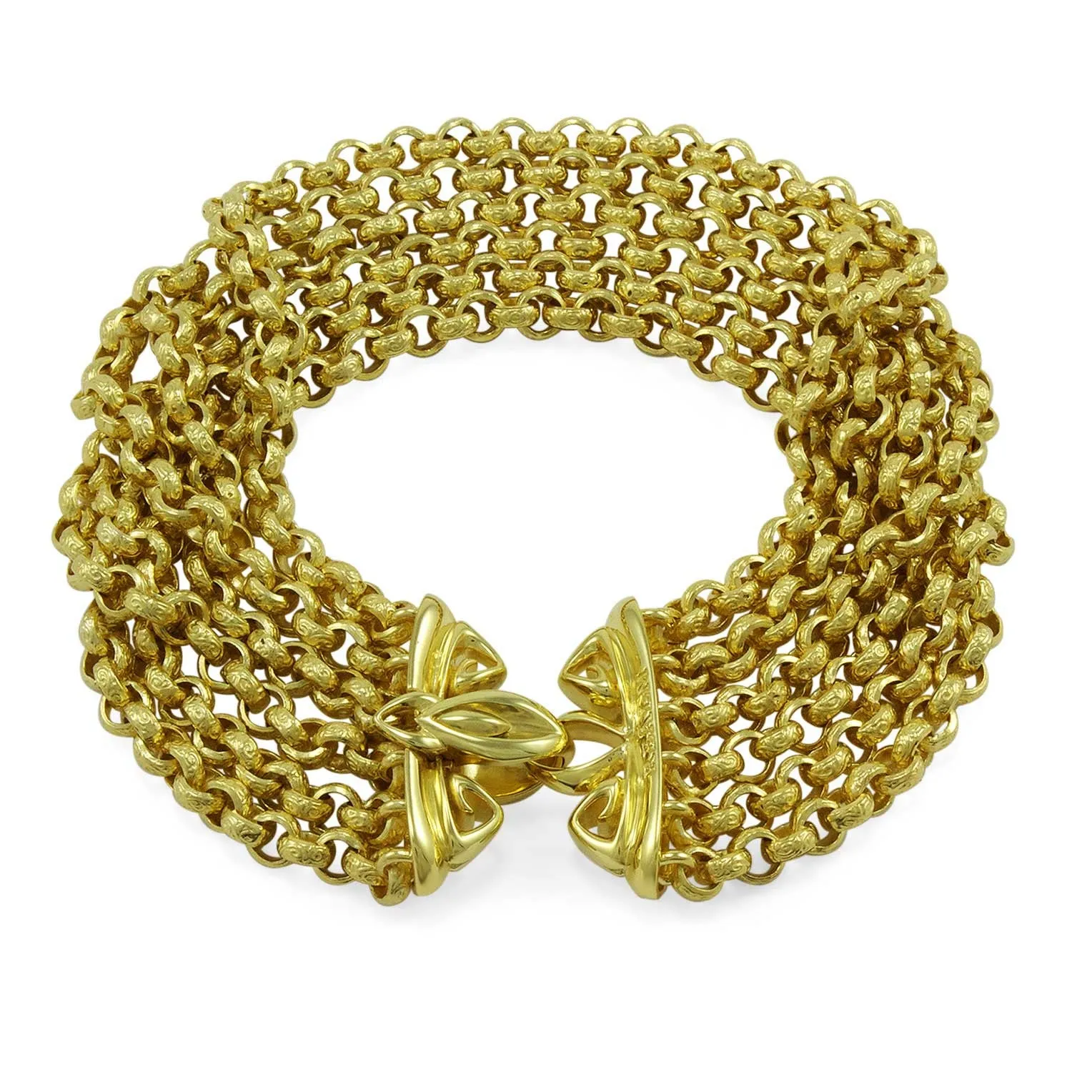 Majesty Chain Bracelet 25mm - 18K Gold Vermeil