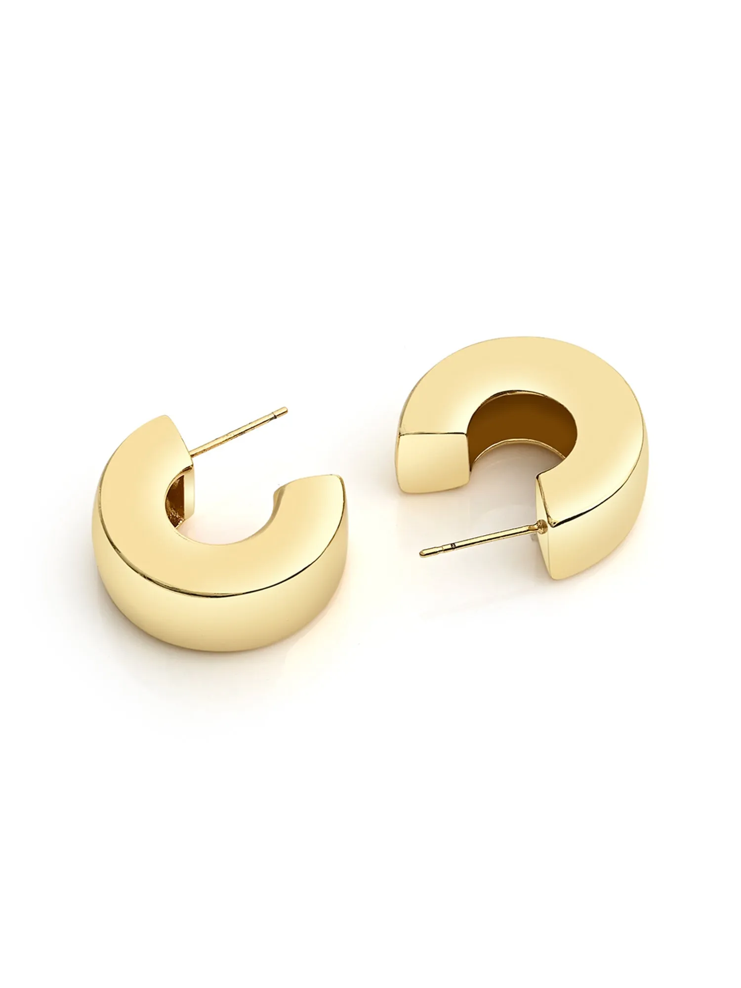 Mini Bold Hoop Earrings