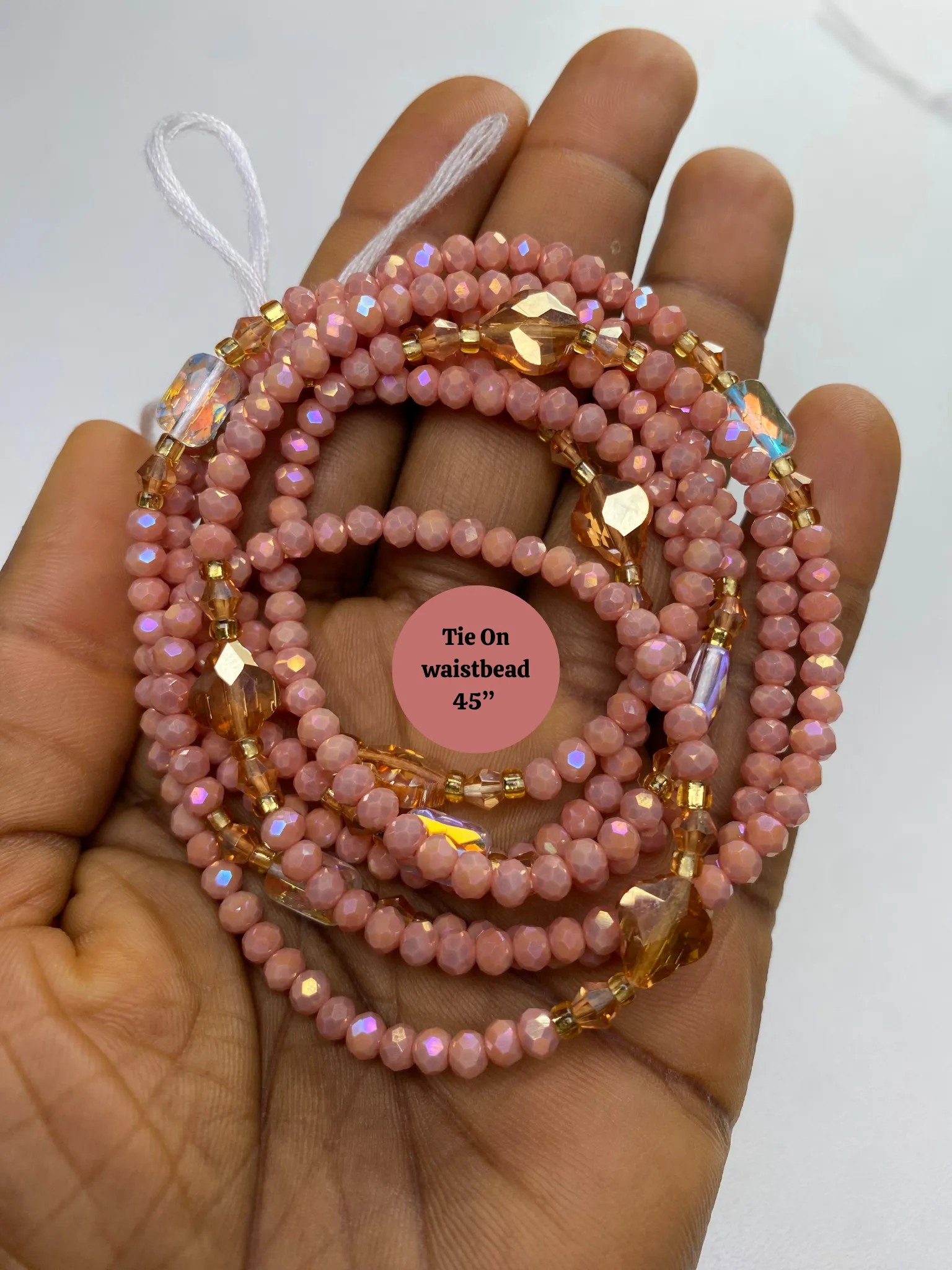 Mini Crystal WaistBeads- Assorted Luxury- Fall Collection- WaistBeads- 45”