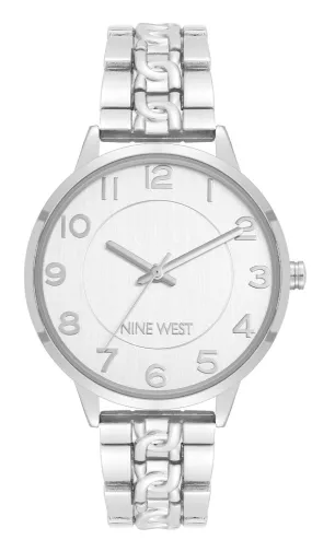 Nine West Silver Dial Analog Watch For -  Ladies NW-2929SVSV