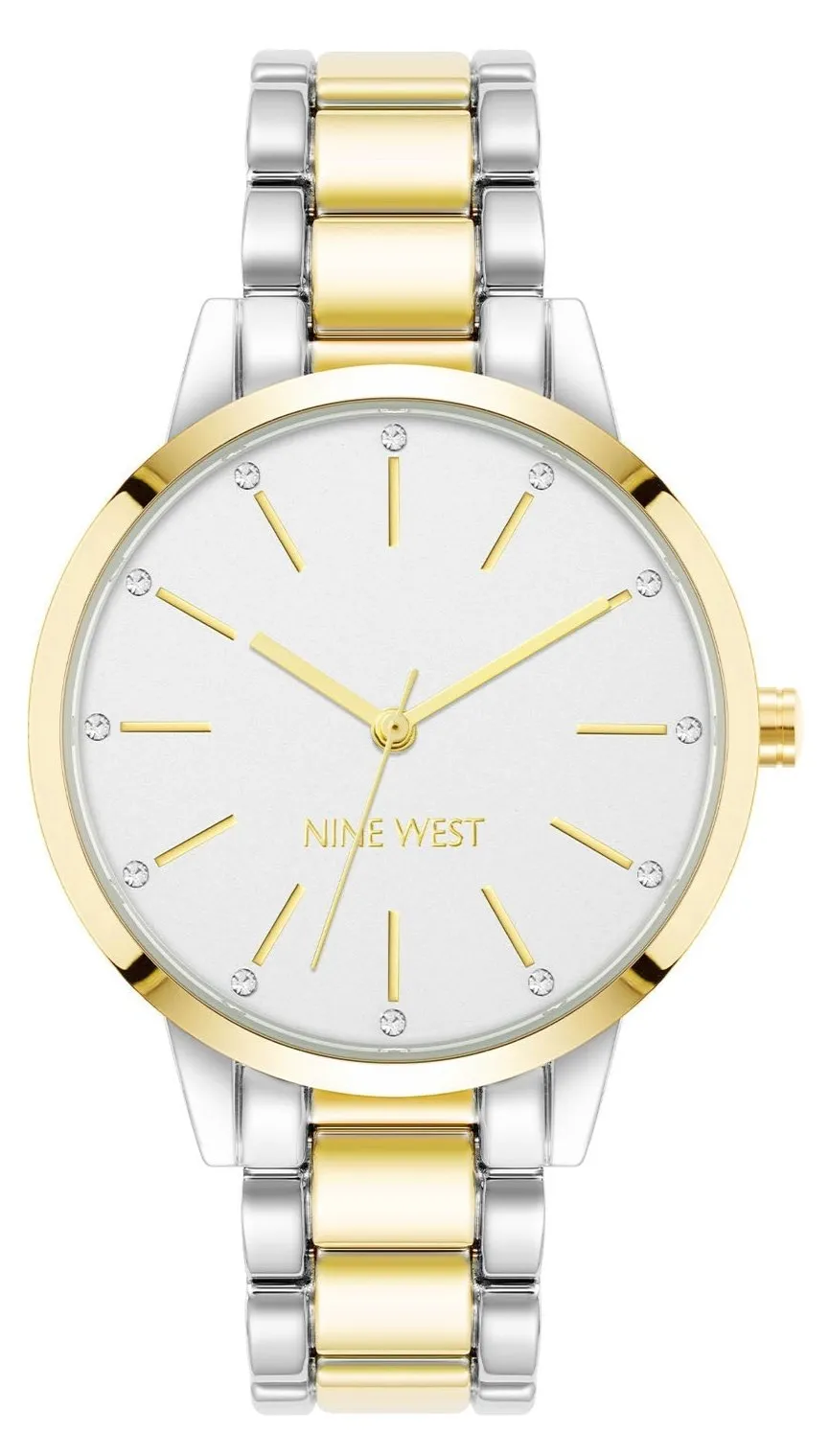 Nine West White Dial Analog Watch For -  Ladies NW-2099WTTT