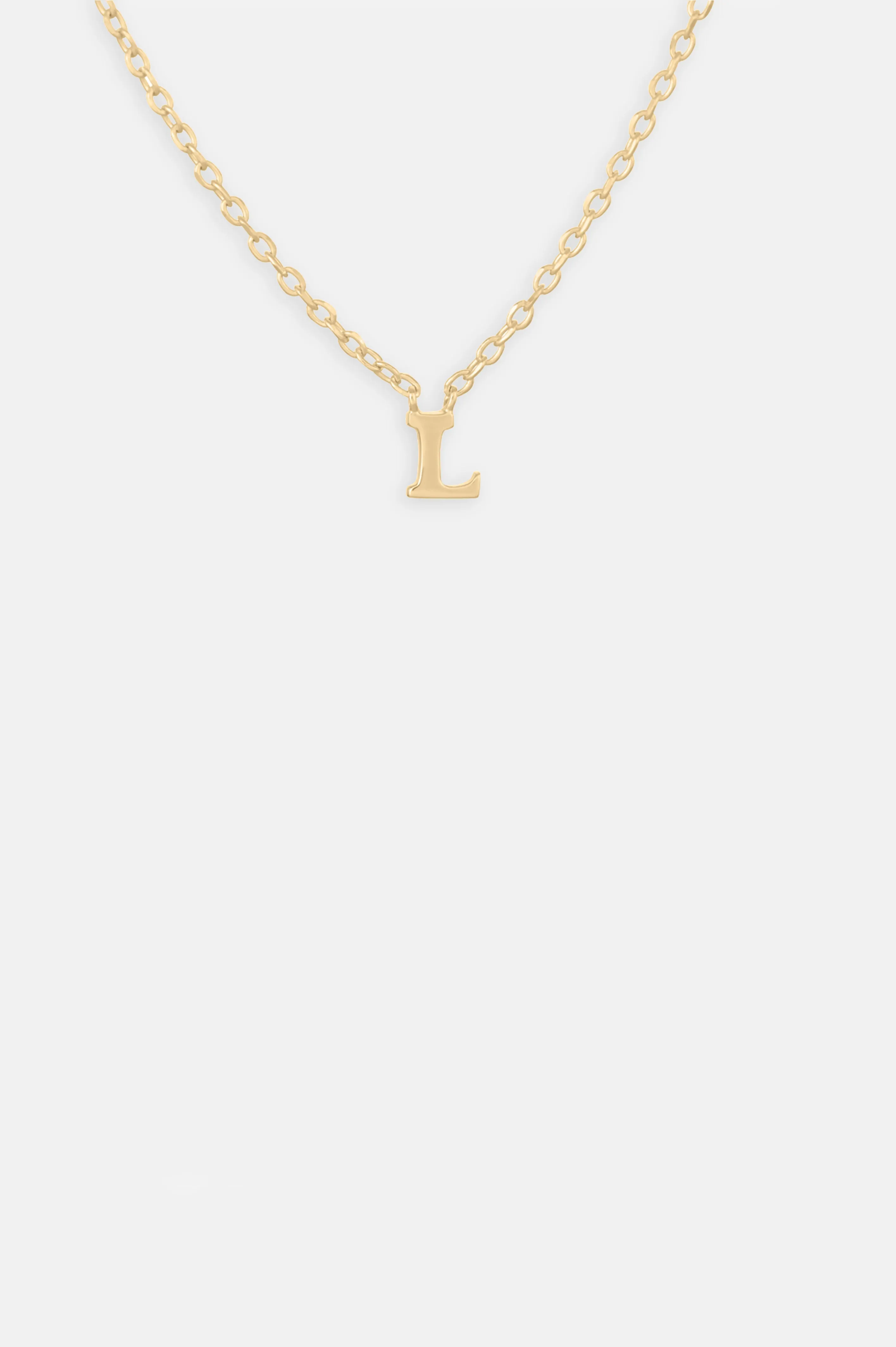 Note L Gold Necklace