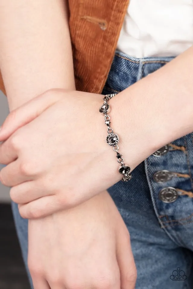 Paparazzi Bracelet ~ Stargazing Sparkle - Silver