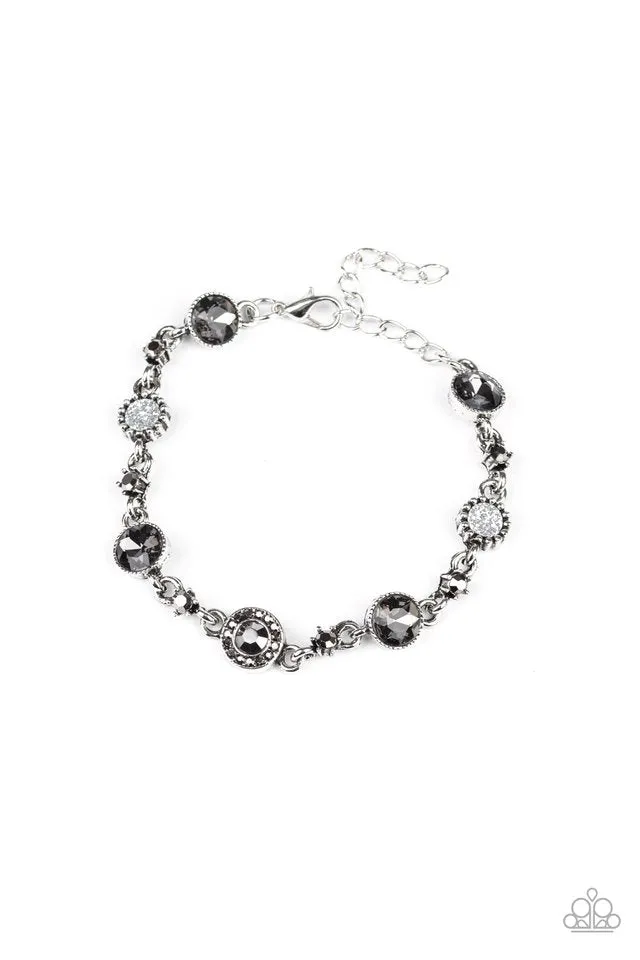 Paparazzi Bracelet ~ Stargazing Sparkle - Silver