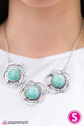 Paparazzi Necklace ~ Daisy DUNES - Blue