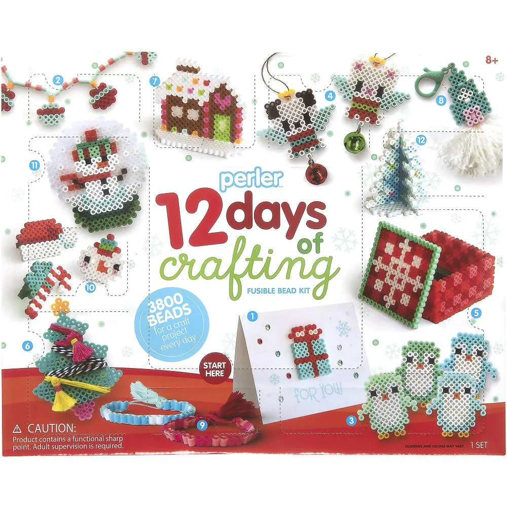 Perler Fused Bead Kit 12 Days Of Perler*