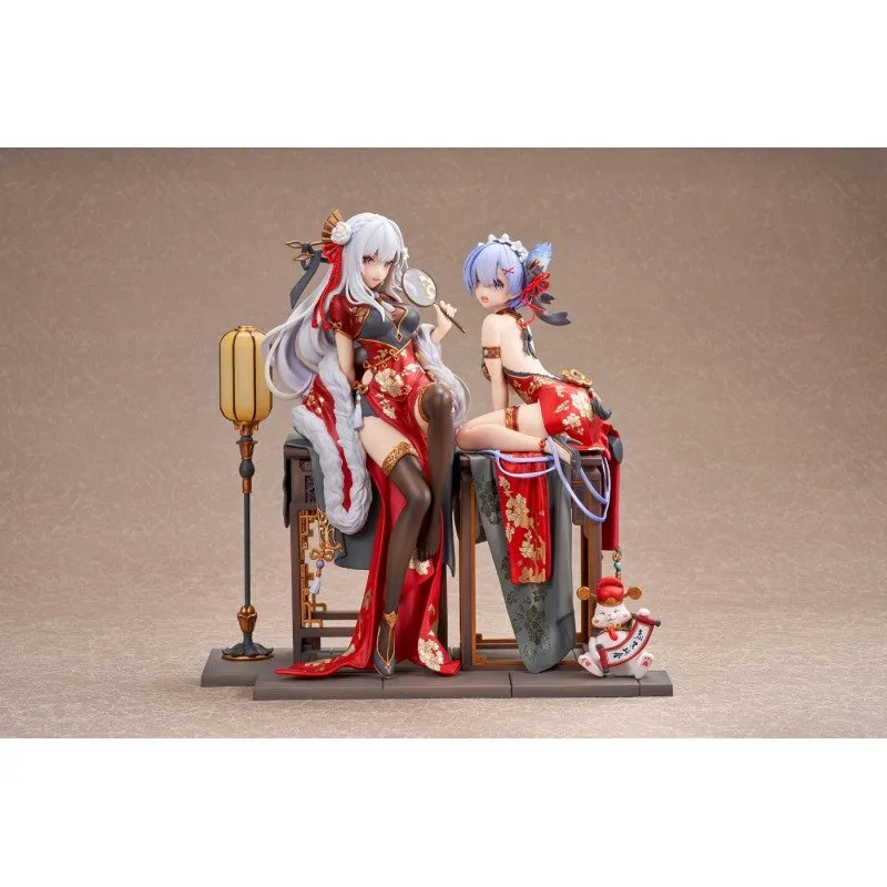 [Pre-order] Re:Zero - Rem & Emilia (Graceful Beauty 2024 New Year Ver.) 1/7 Scale Figure Kadokawa