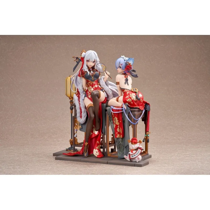 [Pre-order] Re:Zero - Rem & Emilia (Graceful Beauty 2024 New Year Ver.) 1/7 Scale Figure Kadokawa