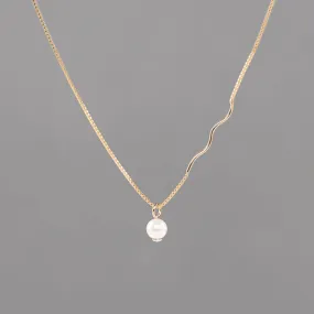 REBIRTH PEARL CHARM NECKLACE