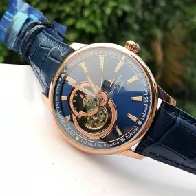 Reef Tiger/RT  Blue Tourbillon Dress Men Watches Top Brand Luxury Automatic Mechanical Watch Relogio Masculino RGA1639