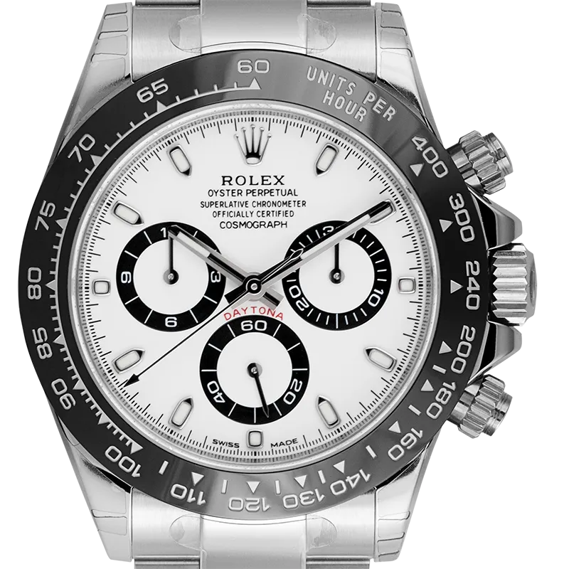 Rolex Cosmograph Daytona Stainless Steel White Dial 116500LN