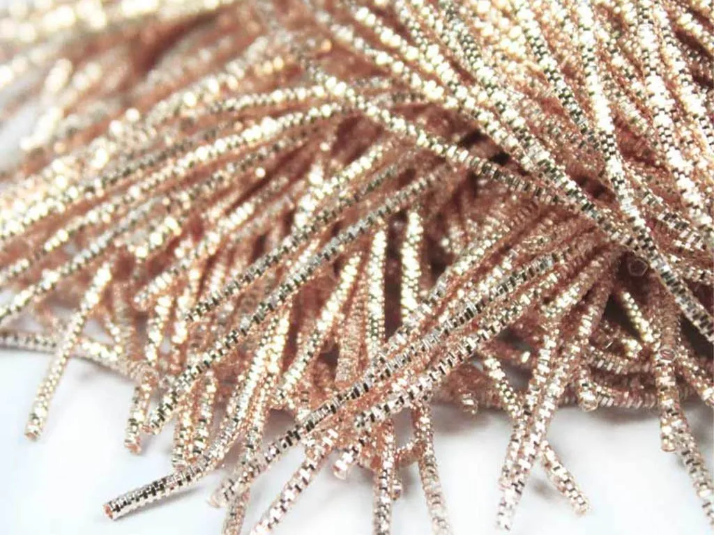 Rose Golden Nakshi / Bullion Wire (Wholesale)