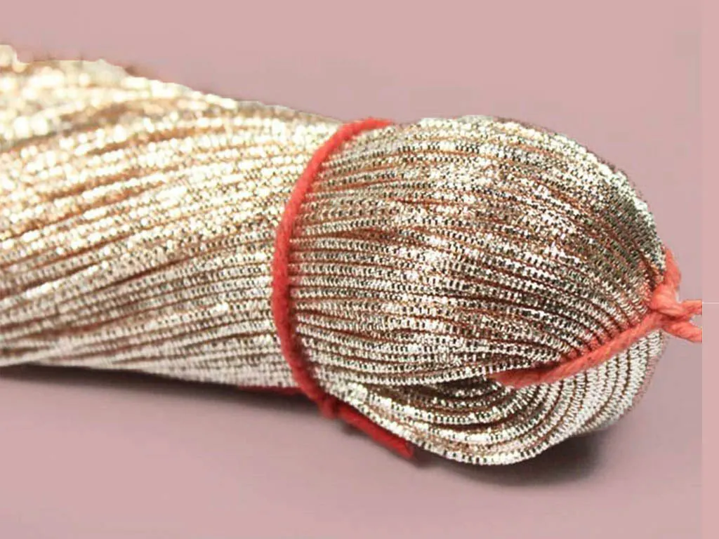 Rose Golden Nakshi / Bullion Wire (Wholesale)