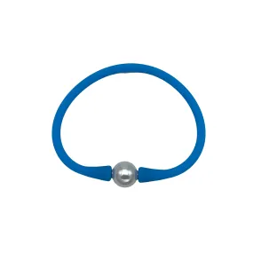 SB-2649 SILICONE BRACELET TURQUOISE BLUE