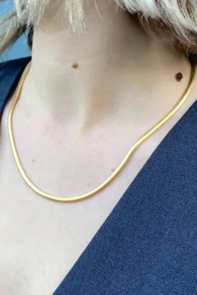Shyla Thick Snake Chain Necklace