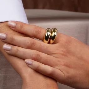 Simple Water Resistant Stainless Steel Rings