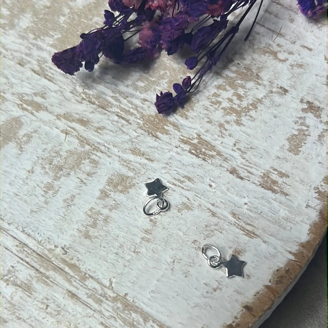 Star XS 925 Sterling Silver Pendant Charm