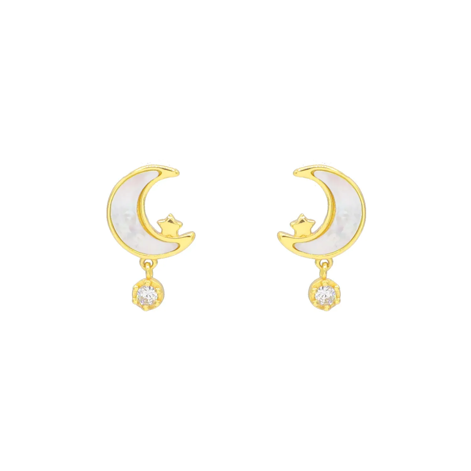Sweet Crescent Earrings