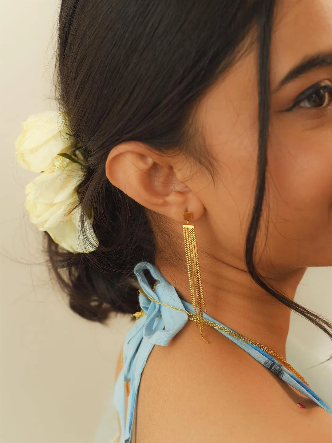 Tassel Stud Earrings