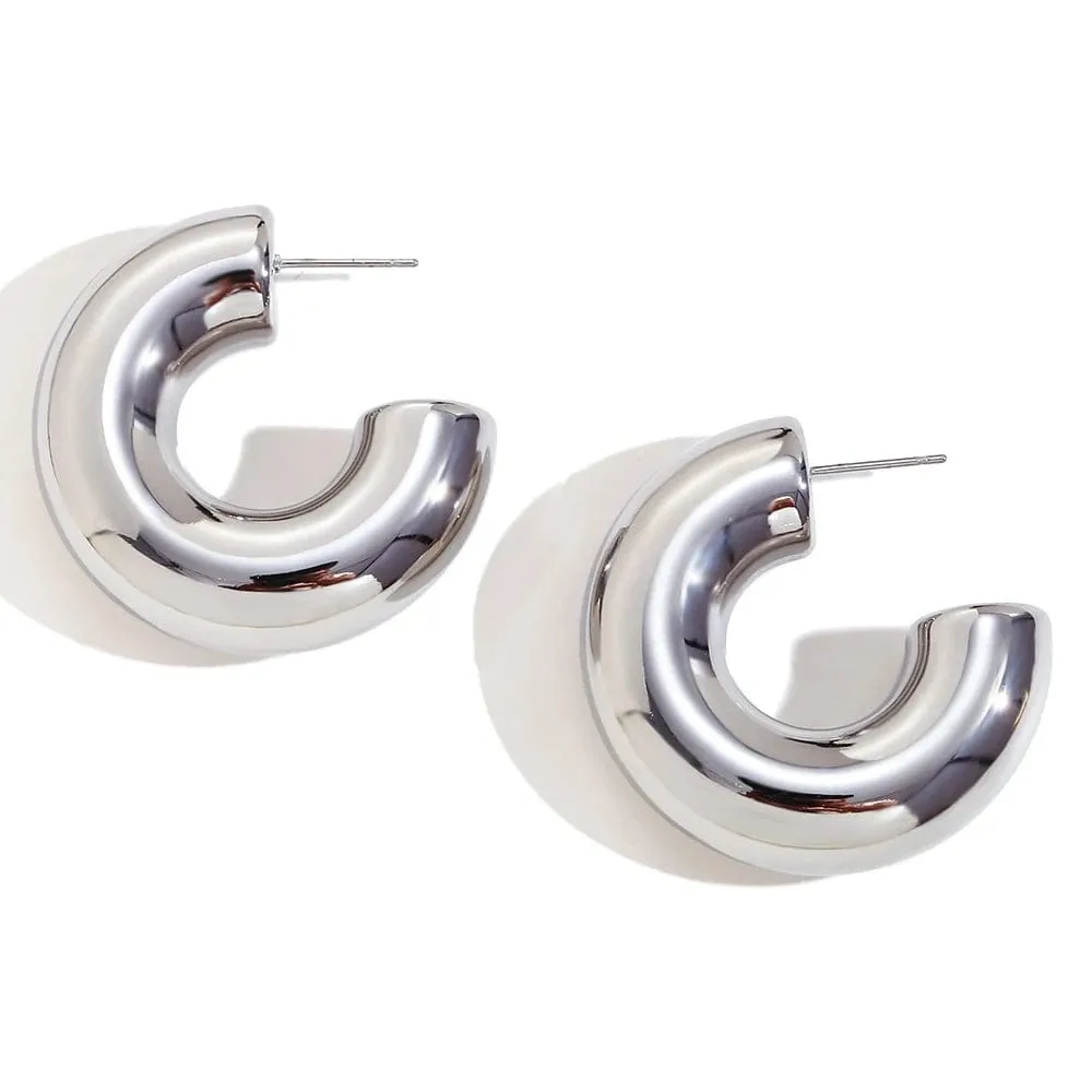 Taylor Bold Hoop Earrings