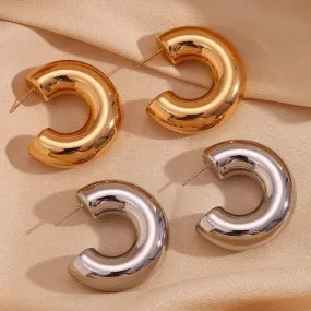 Taylor Bold Hoop Earrings
