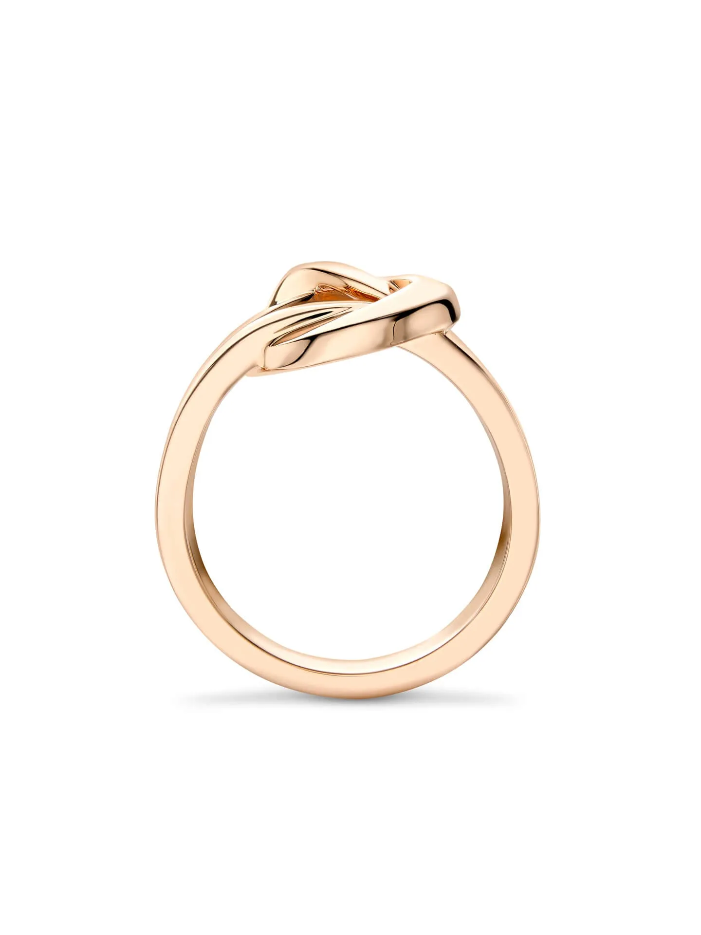 The Knot Rose Gold Ring