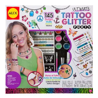 Ultimate Tattoo Glitter Party Craft Kit