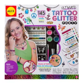 Ultimate Tattoo Glitter Party Craft Kit