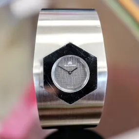 Vintage Ladies BUCHERER Watch 17 Jewels Ref. 8574 Swiss Made Cuff Wristwatch